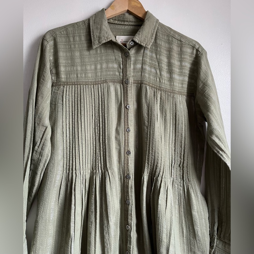 ANTHROPOLOGIE Weekender Shirtdress - Picture 7 of 12